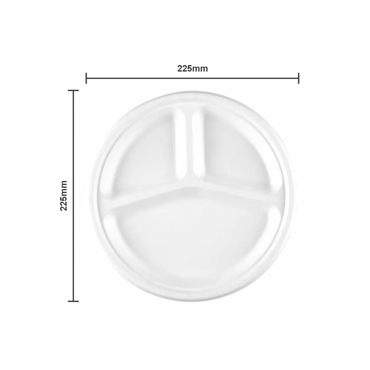 Compartment Dinner Plates