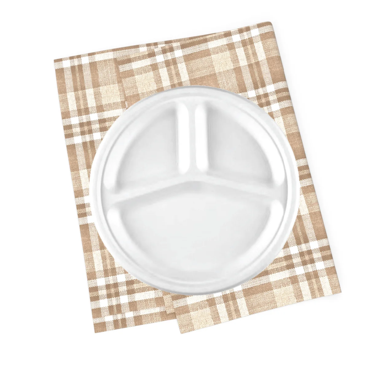 3 Compartment Plates