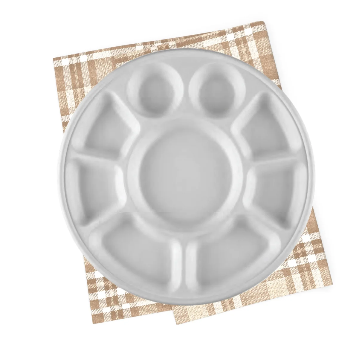 9 Compartment Plates